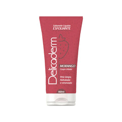 Delicaderm - Gel douche exfoliant Morango
