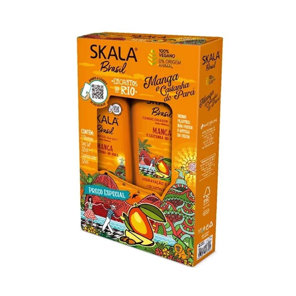 Skala Brasil - Kit Manga E Castanha Do Pará Shampoing & Conditionner