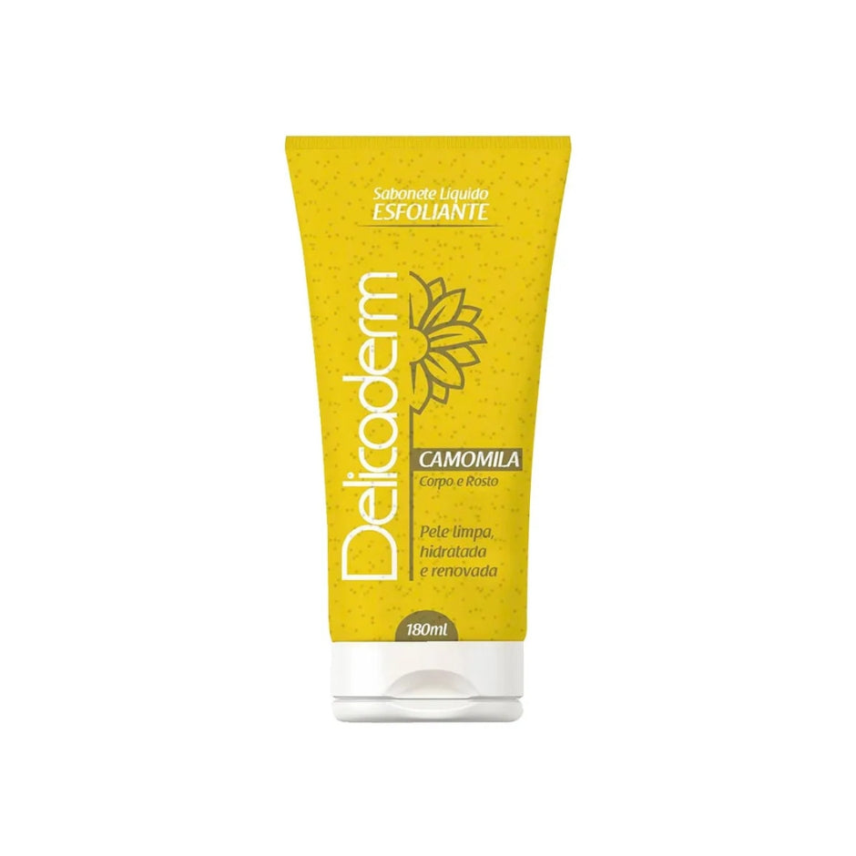 Delicaderm - Gel douche exfoliant Camomille