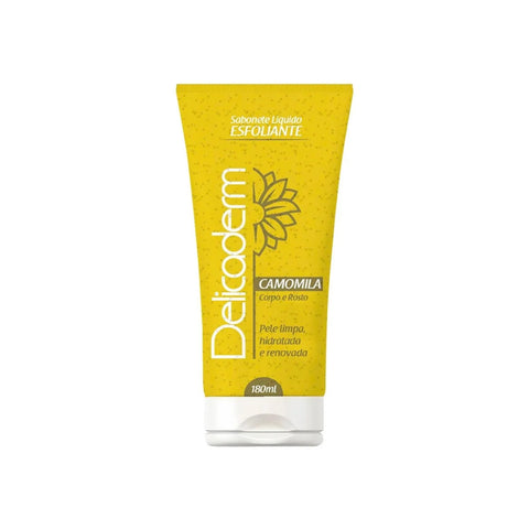 Delicaderm - Gel douche exfoliant Camomille