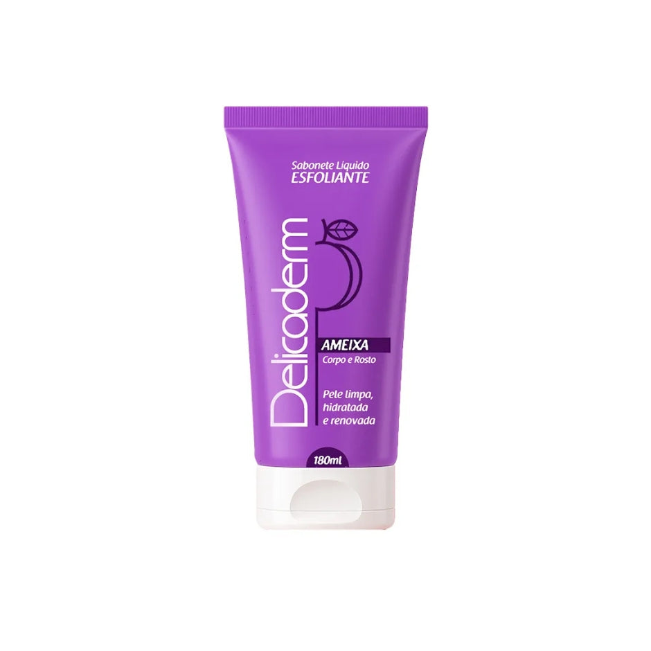 Delicaderm - Gel douche exfoliant Prune