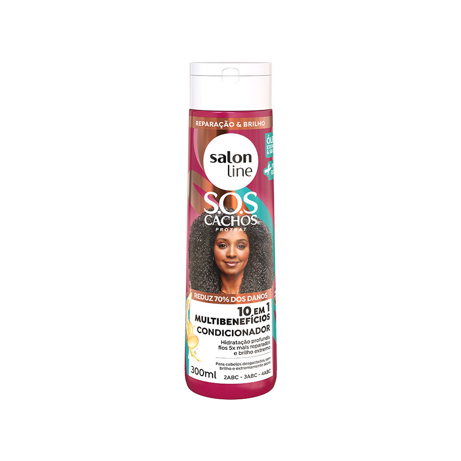Après-Shampoing SOS Cachos - 10 en 1 Multibénéfice