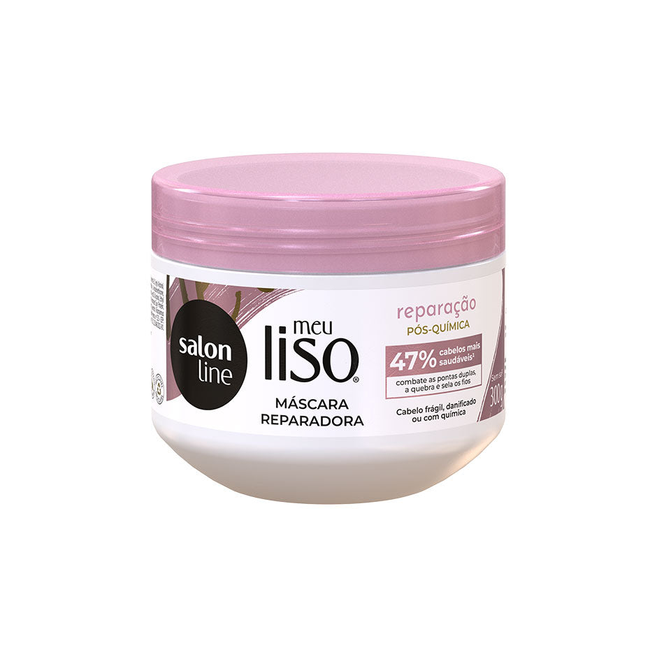 Masque Meu Liso Anti frissotis et réparateur après traitement chimique