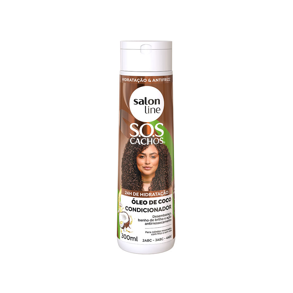 SOS Cachos - Huile de coco Après-Shampoing