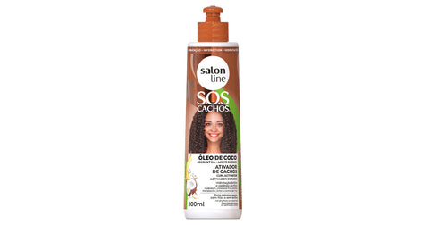 SOS Cachos - Huile de coco Activateur de boucle