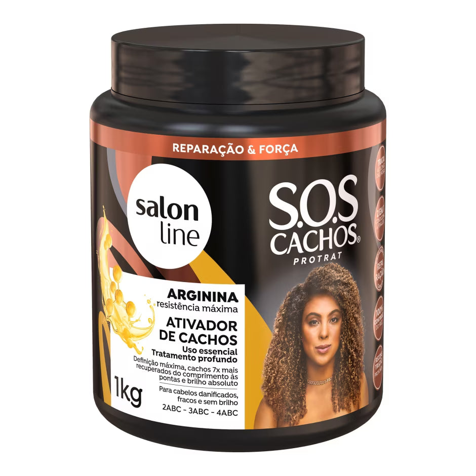 SOS Cachos - Arginina Activateur de boucle
