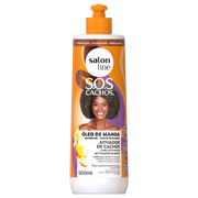 SOS Cachos - Huile de mangue  Activateur de boucle