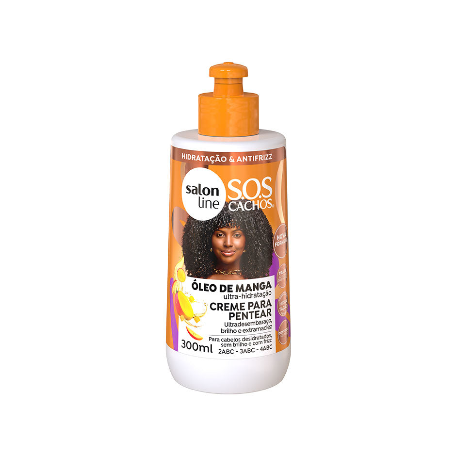 SOS Cachos - Huile de mangue  Crème coiffante