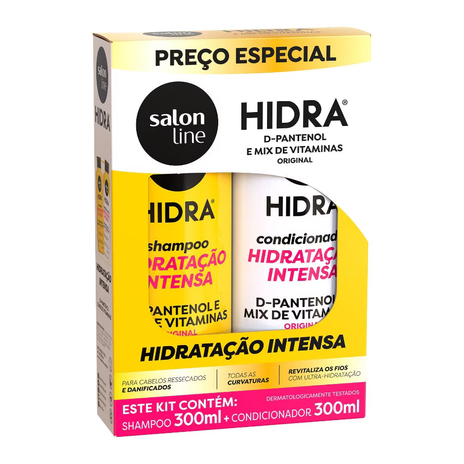 Kit shampoing et l’après-shampoing Hidra Hydratation Intense