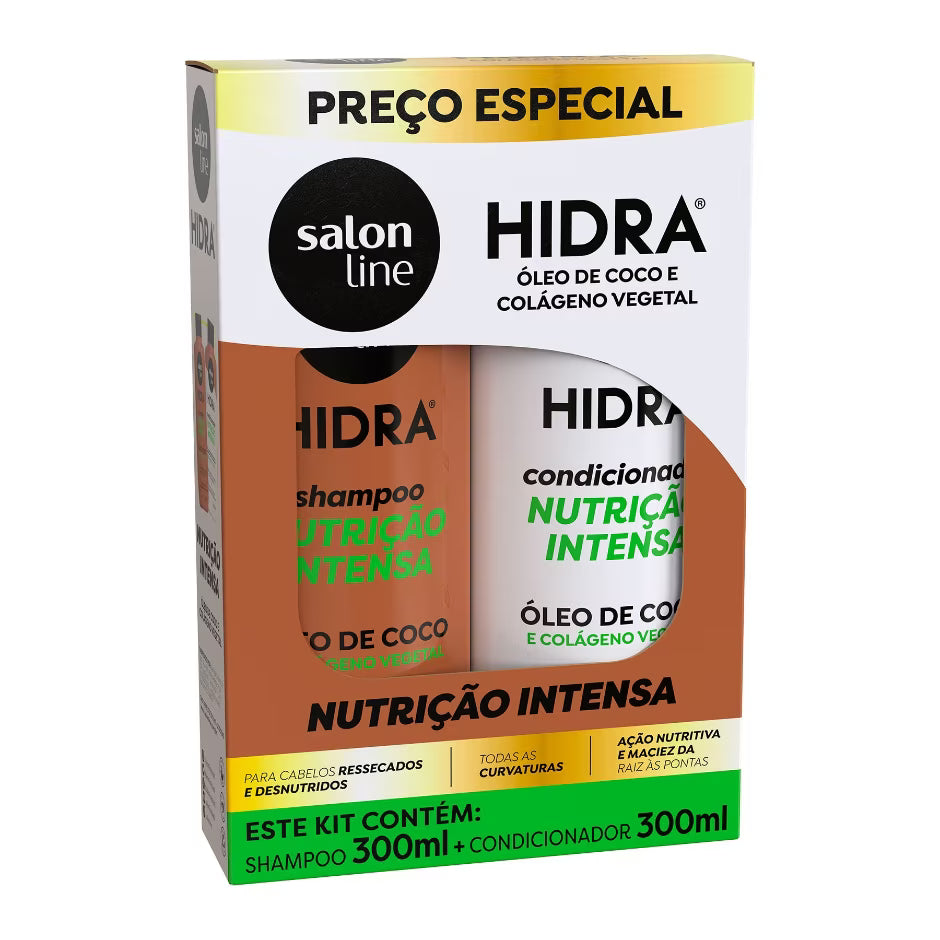 Kit shampoing et après-shampoing Hidra Nutrition Intense