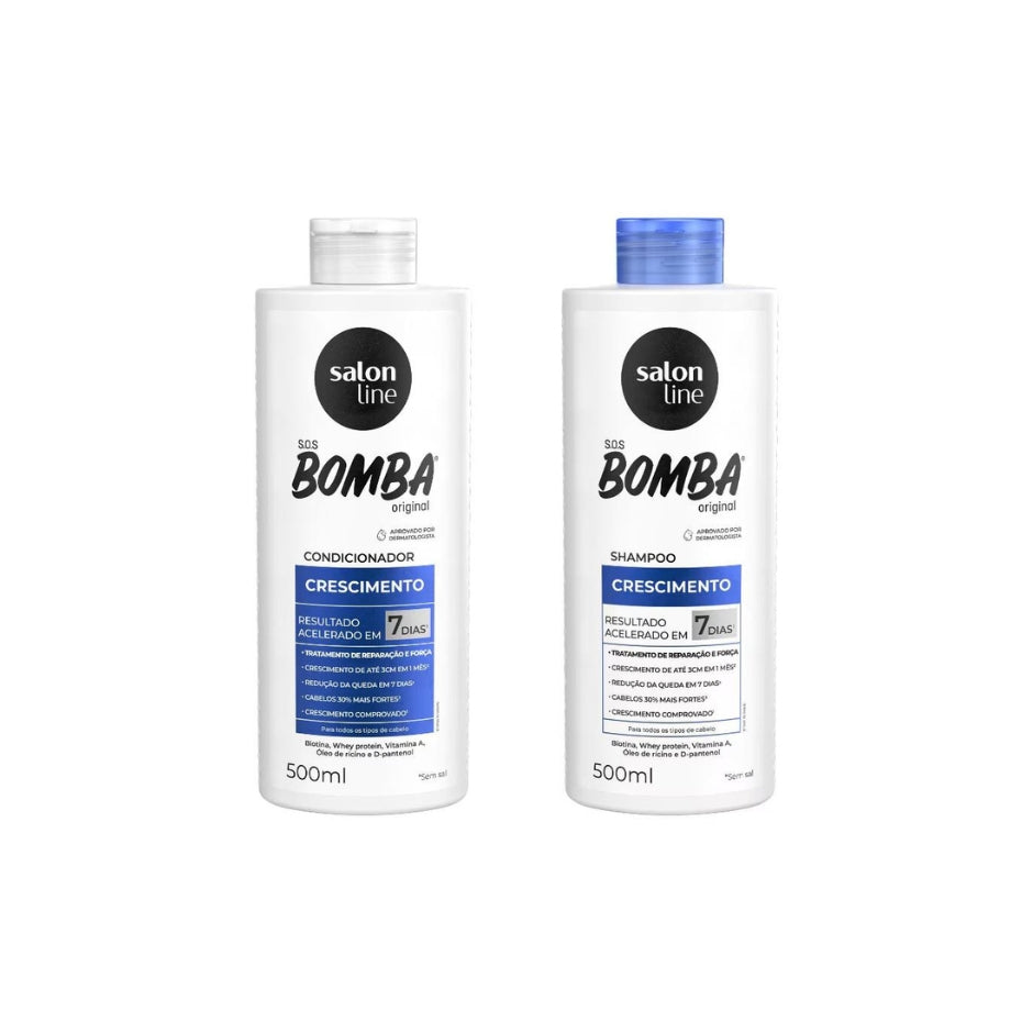 SOS Bomba Original - Kit Shampoing + Après shampoing