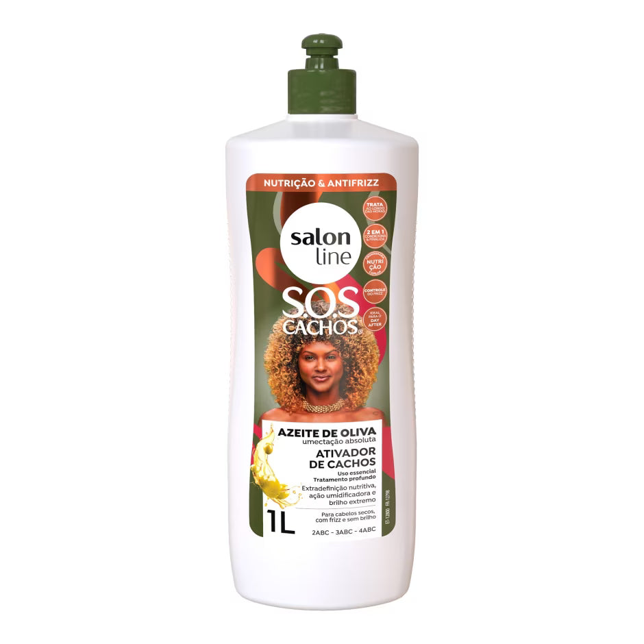 SOS Cachos - Huile d'olive Activateur de boucles