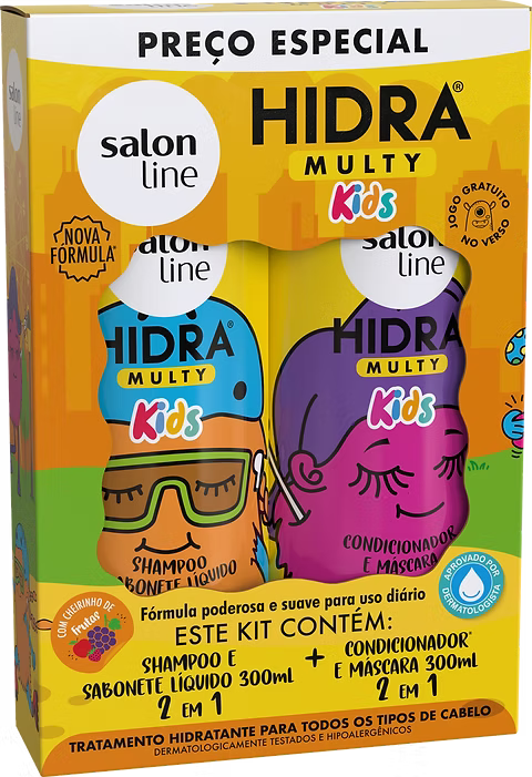 Hidra Multy  Kids - Kit Shampoing + Après shampoing