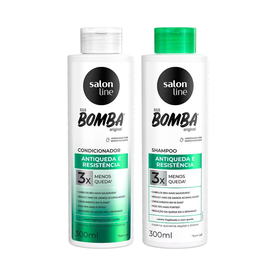SOS Bomba Anti chute - Shampoing + Après-shampoing