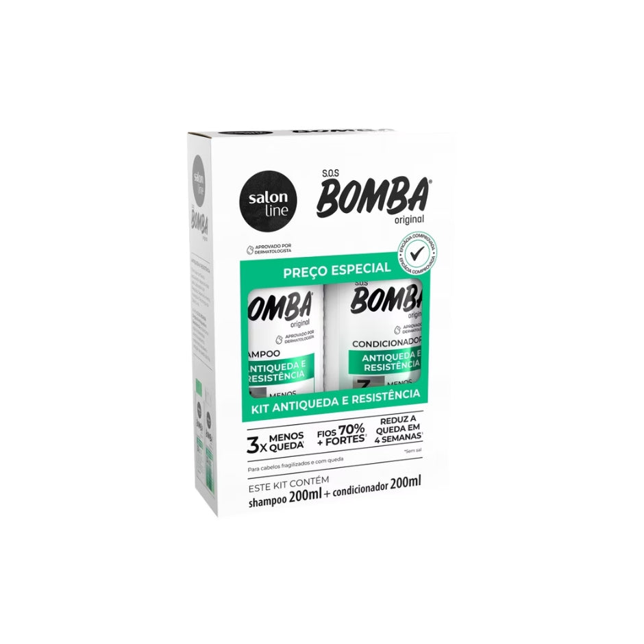 SOS Bomba Anti chute - Shampoing + Après-shampoing