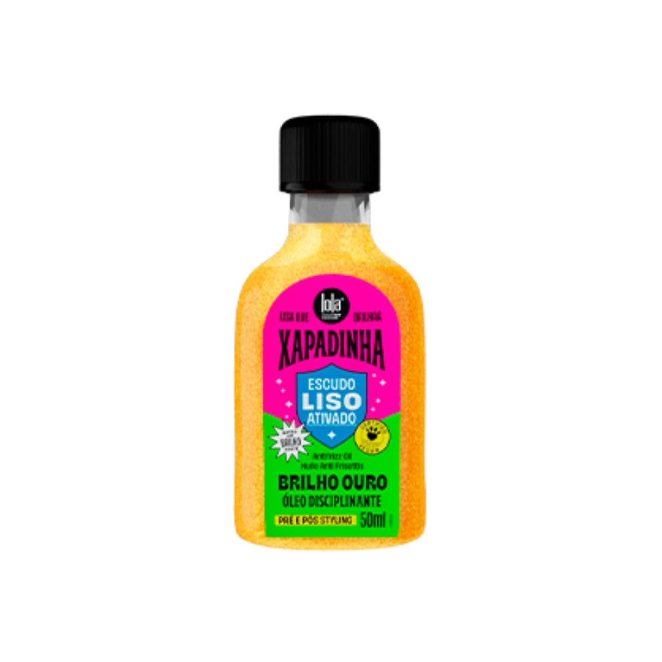 Lola Cosmetics Xapadinha – Sérum Óleo Disciplinante Brilho Ouro