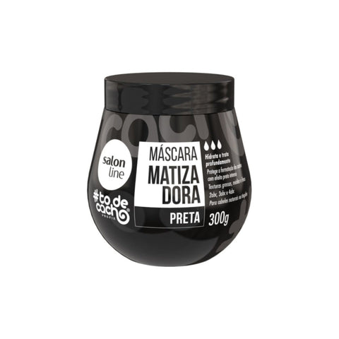 Máscara Matizadora Preta – Salon Line