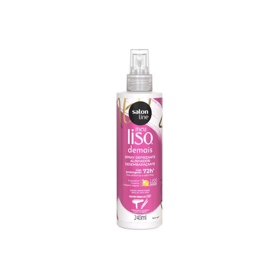Spray Lissant & Défrisant Meu Liso Demais – Salon Line