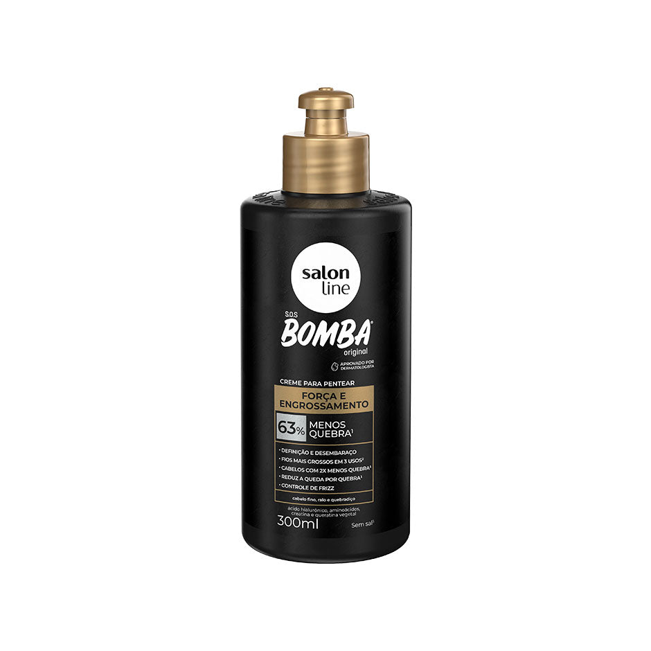 SOS Bomba Fort/épais - Crème Coiffante