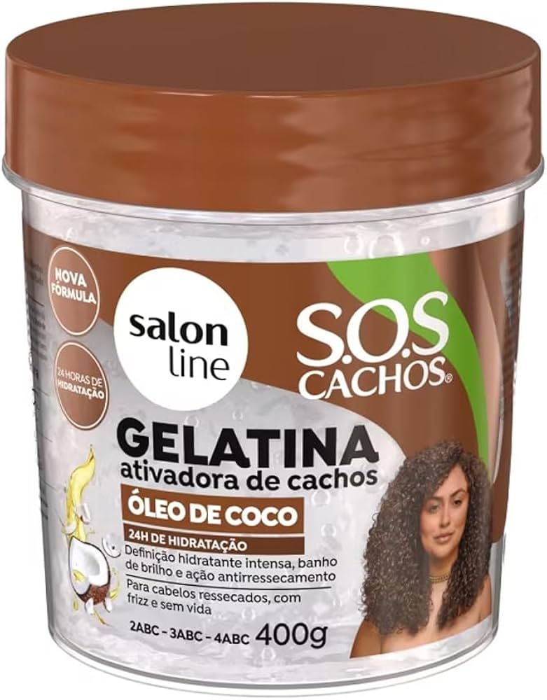 SOS Cachos - Huile de coco Gélatine
