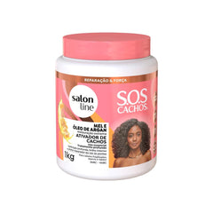 SOS Cachos - Miel et l'huile d'Argan Activateur de boucle