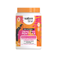 Crème Coiffante -  Crème + Gélatine