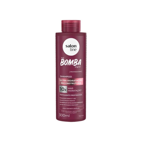 Shampoo Bomba Ultra-Hidratação Reconstrutora – Salon Line