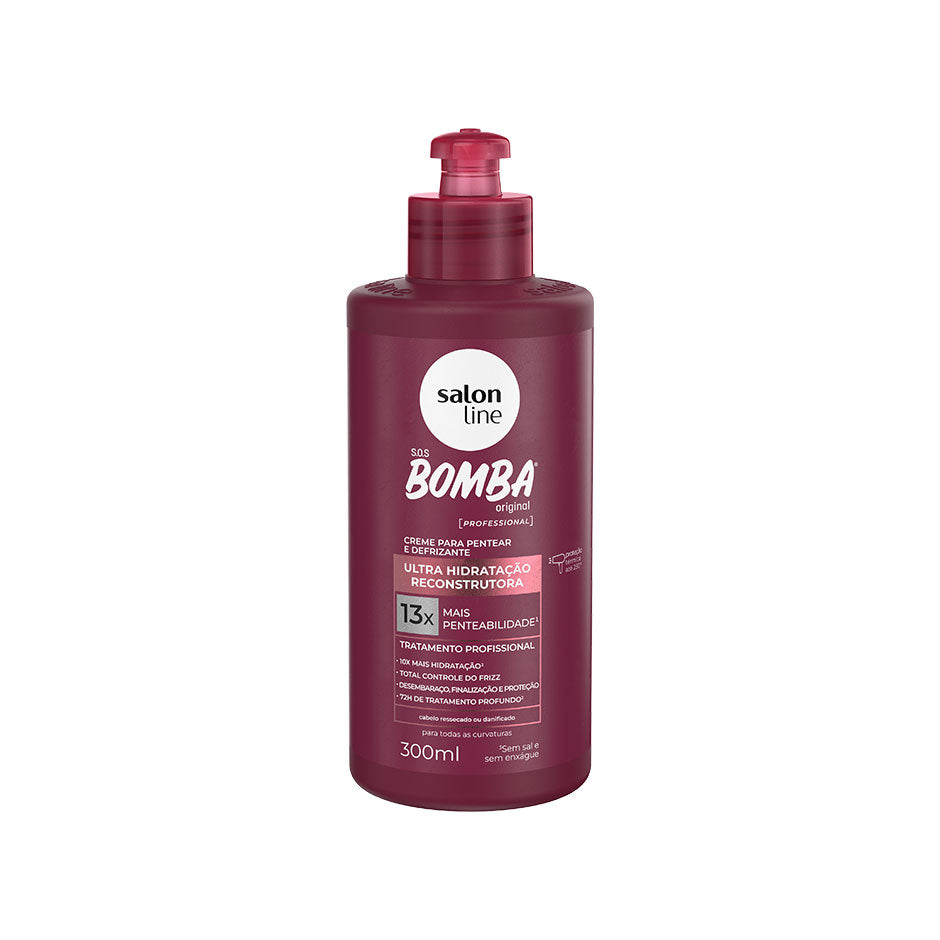 SOS Bomba Ultra hydratation et reconstruction- Crème coiffante