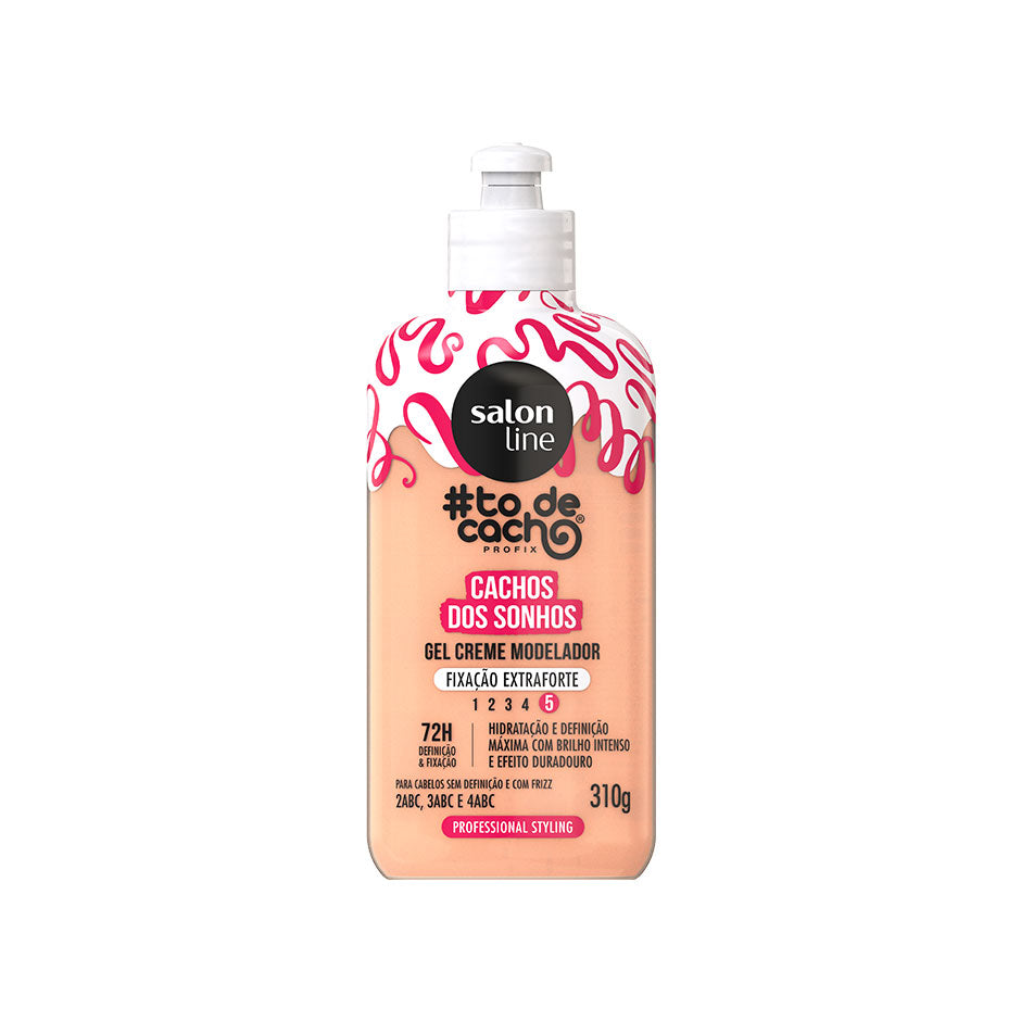 Gel crème #todecacho fixation extra forte