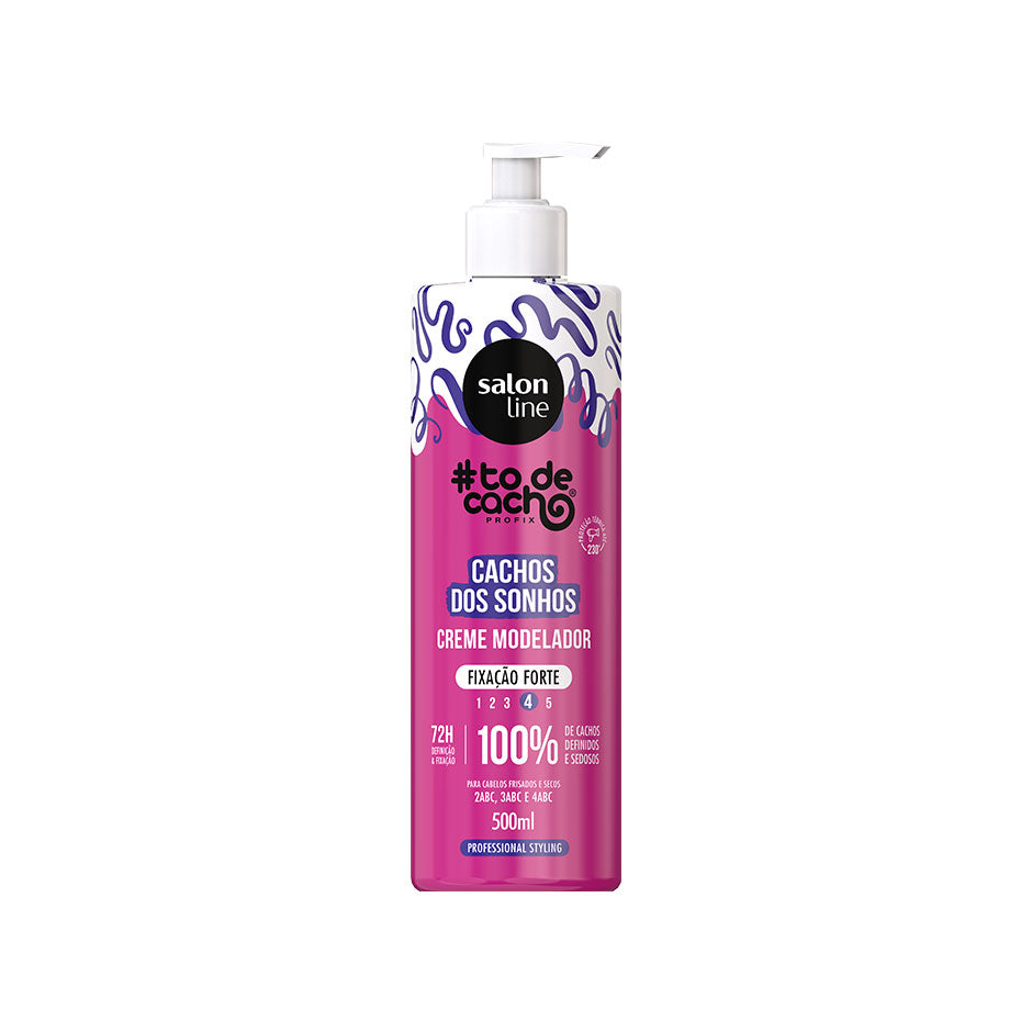 Crème Modelante Fixation Forte #todecacho Cachos dos Sonhos