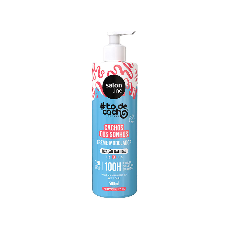 Crème Modelante Fixation Naturelle #todecacho Cachos dos Sonhos