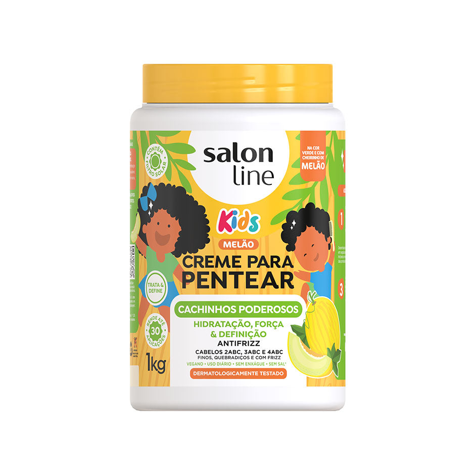 La crème coiffante au melon Kids
