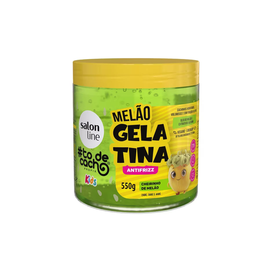 Gélatine de melon anti-frisottis #todecacho Kids