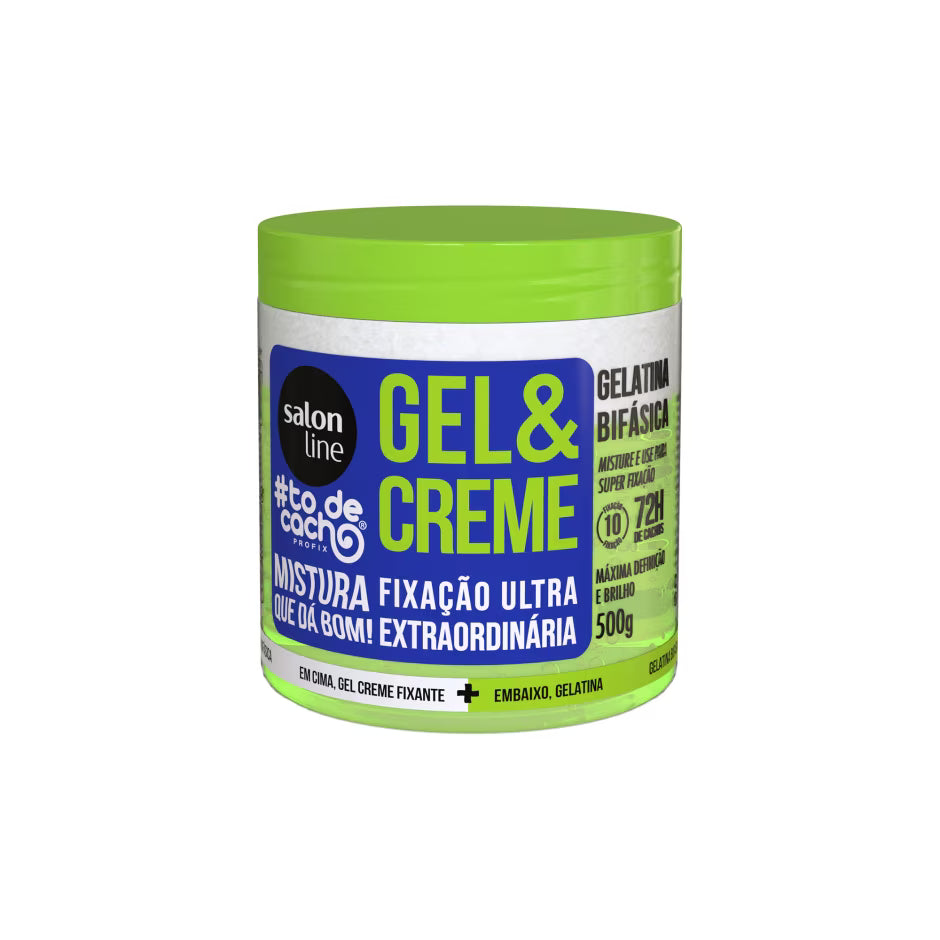 Gelatine Bifasique gel+ crème à mélanger Ultra Extraordinary Hold #todecacho