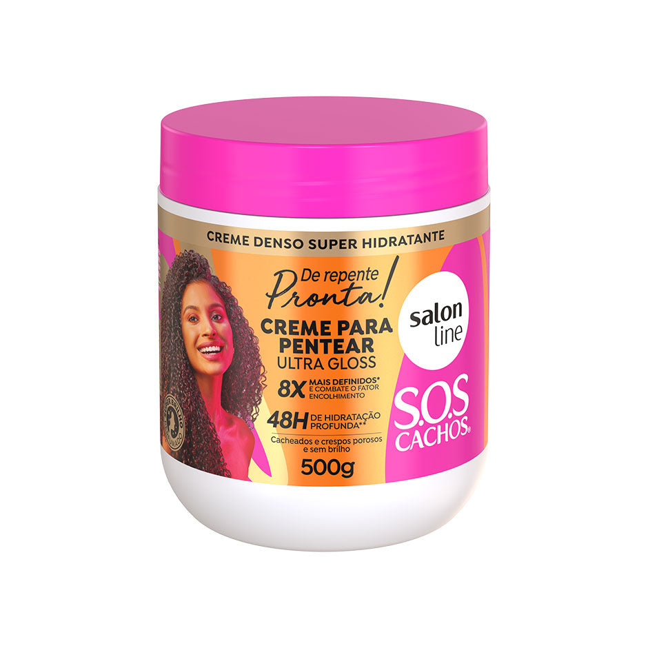 La crème coiffante  Ultra Gloss S.O.S Curls !