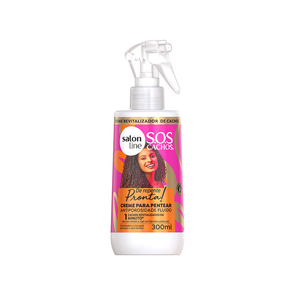 Spray réparateur S.O.S Curls soudainement prête !