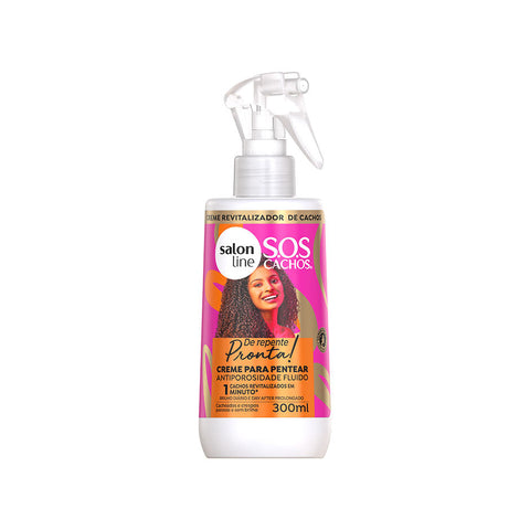 Spray réparateur S.O.S Curls soudainement prête !