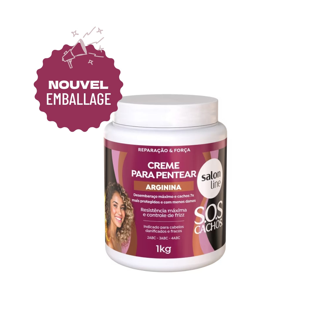 SOS Cachos - Arginina Crème coiffante