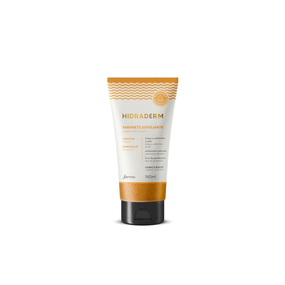 Farmax – Hidraderm Savon Exfoliant Liquide au Maracujá
