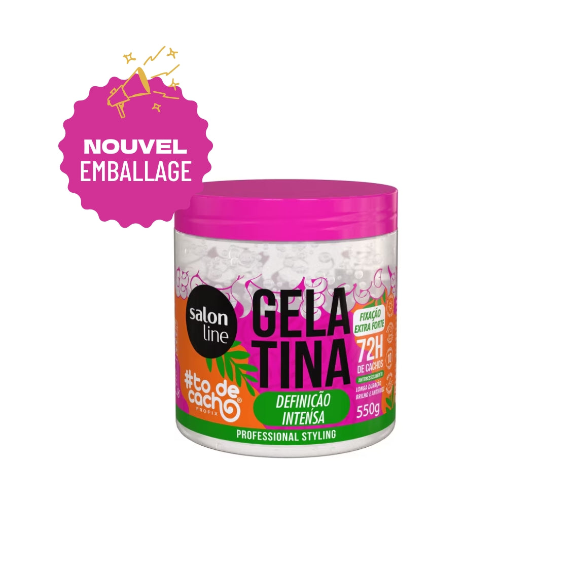 #Todecacho - Gélatine super volume