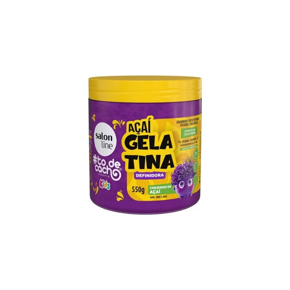 Gelatine Açaí #todecacho Kids Conditionnante 550 g
