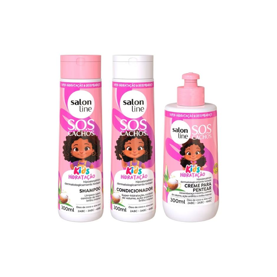 Kit SOS Cachos Kids – Hidratação