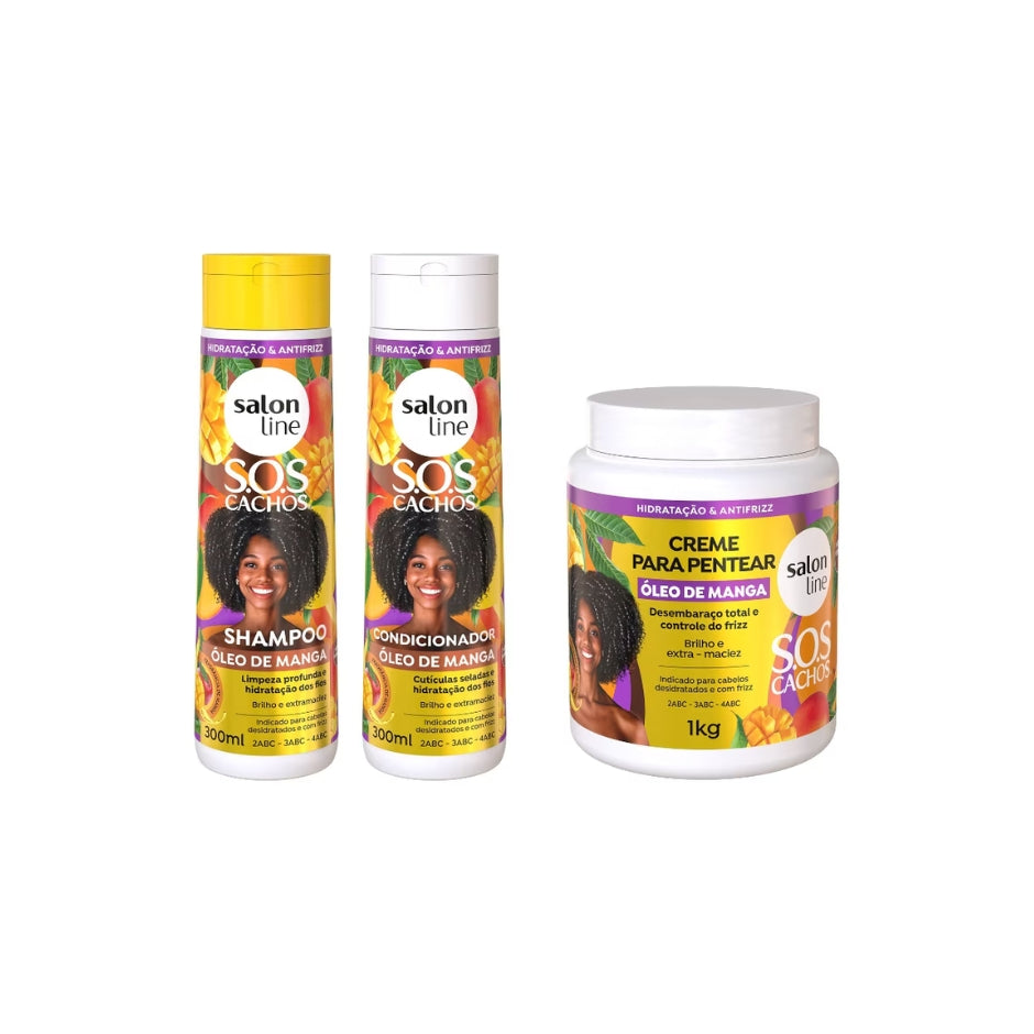 Kit SOS Cachos – Huile de mangue