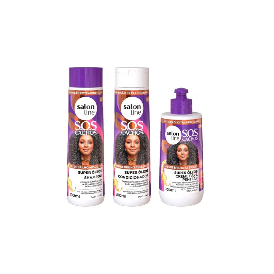 Kit SOS Cachos Super huiles