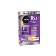 Kit Shampooing 300 ml + Après-shampooing 200 ml Meu Liso Matifiant Blond