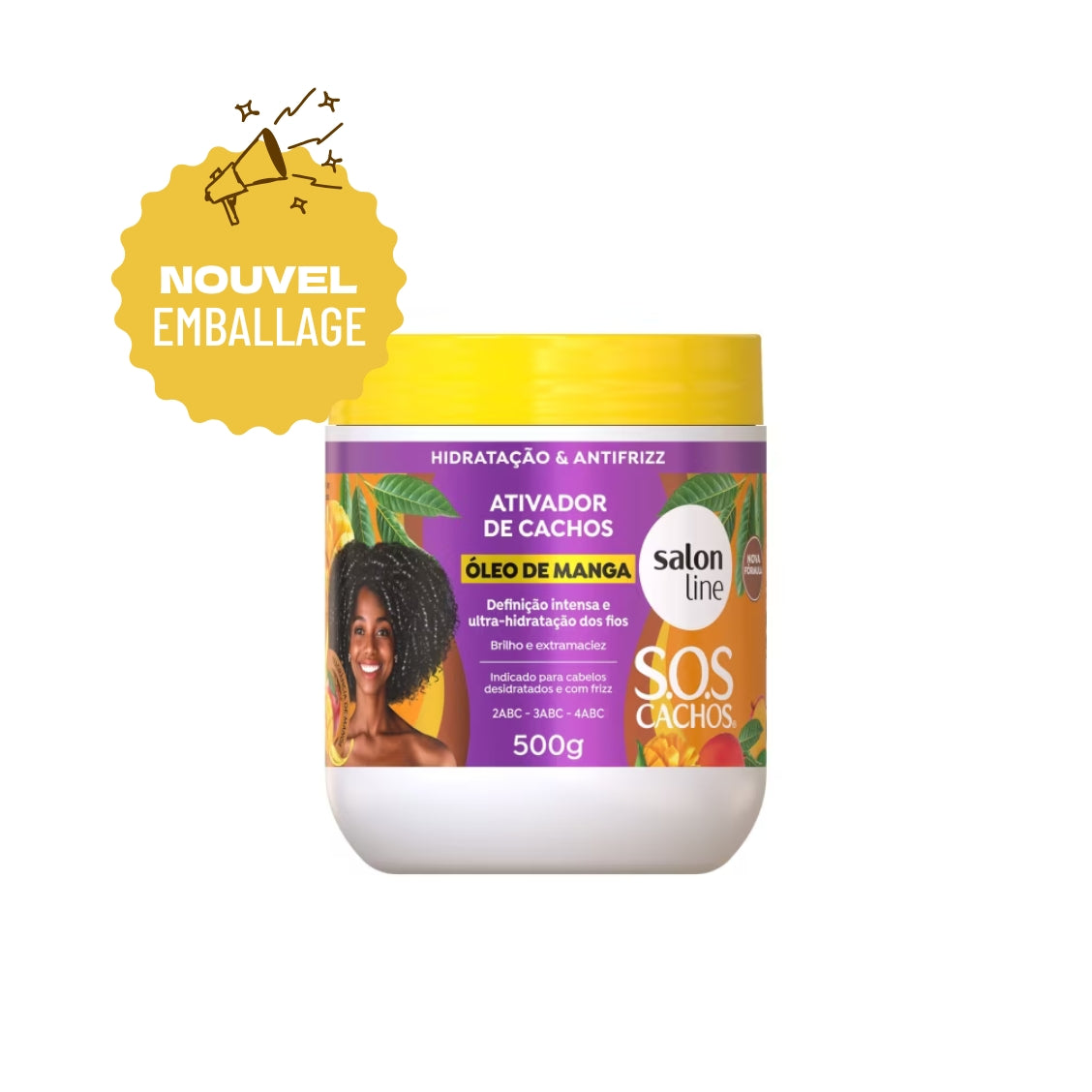 SOS Cachos - Huile de mangue  Masque