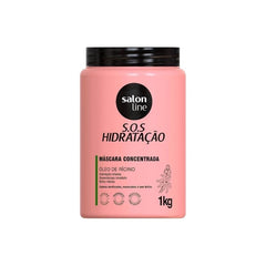Masque S.O.S Hydratation à l’Huile de Ricin – Salon Line – 1 kg