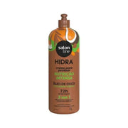 Salon Line – HIDRA
Crème de Coiffage 3-en-1 « Nutrition Intense » – Huile de Coco & Collagène Végétal (1 L)