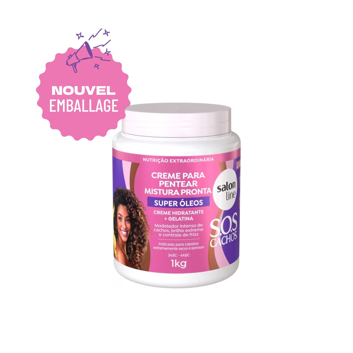SOS Cachos - Super Oils Crème et Masque