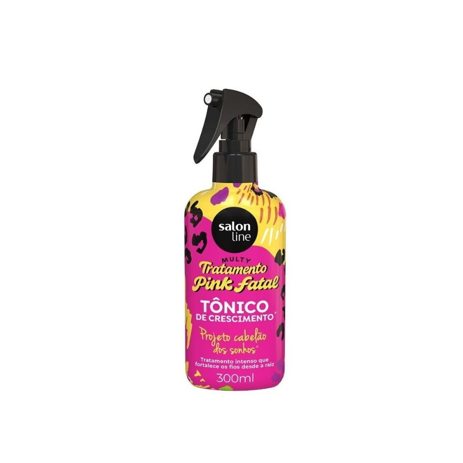 Tonique Capillaire Cachos dos Sonhos Pink Fatal 300 ml